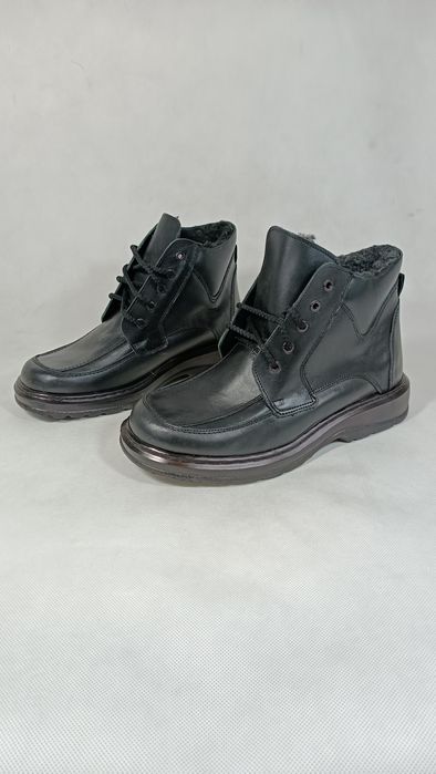 Buty Trapery Męskie Zimowe Skórzane Trzewiki rozmiar 43