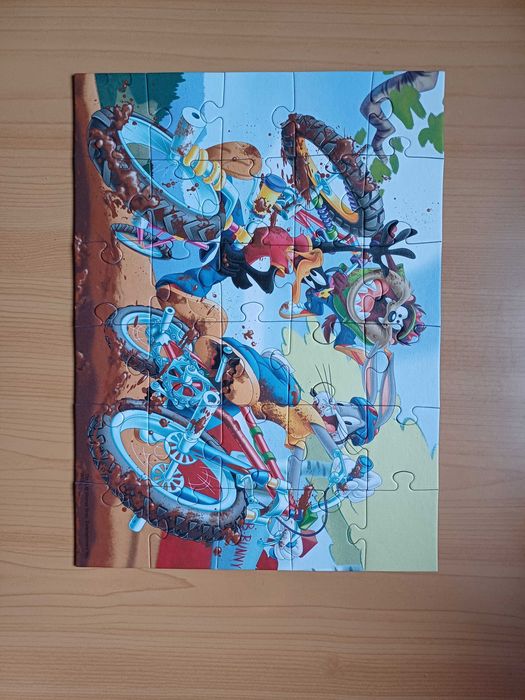 Пазли Trefl 30 ел.,Рибалка-Пазл-гра, дерев'яні "Fun farm 3 in 1",24 ел