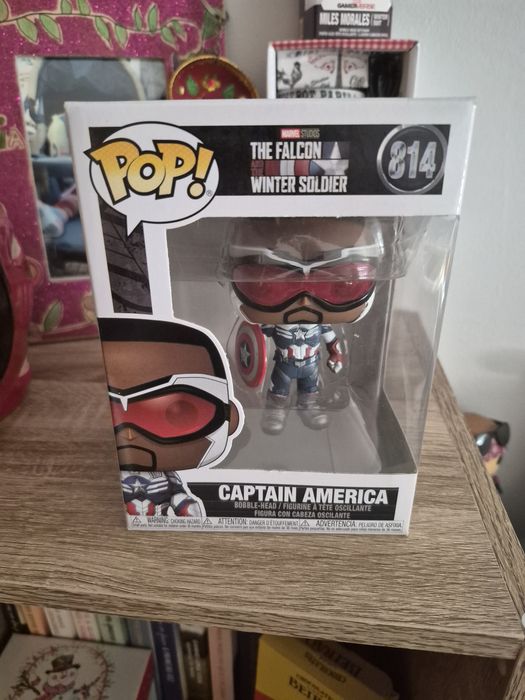 Funko Pop Marvel The Falcon Winter Soldier  - Captain America  814