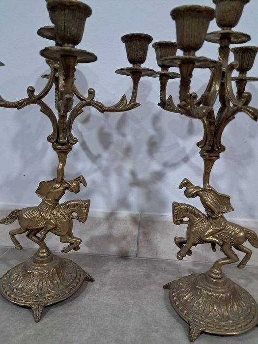 Castiçais de 5 velas