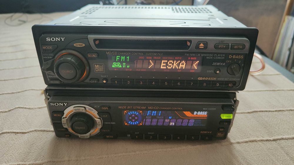 MD Sony MDX-C6500R,MDX-C5960R