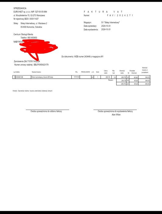 Odkurzacz , GWARANCJA, jak Nowy - Xiaomi Vacuum E5"