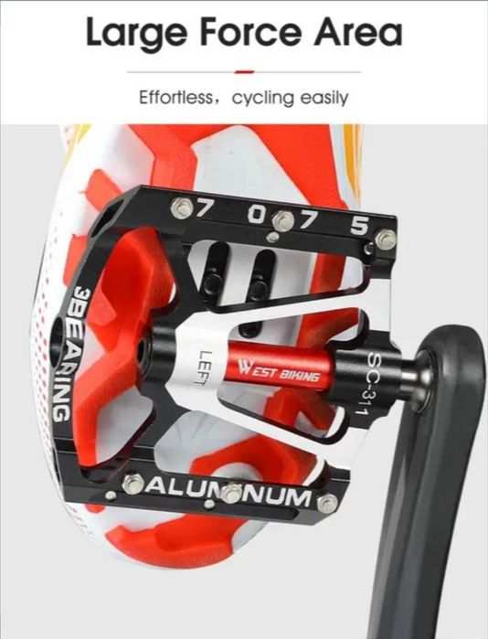 Облегченные профессиональные MTB ПЕДАЛИ WEST BIKING SC-311