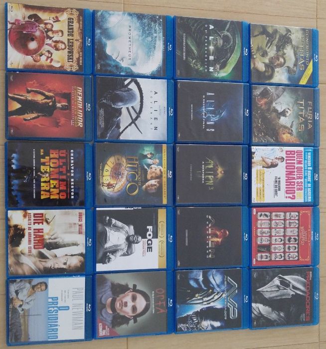 Conjunto de Blurays - Parte 1