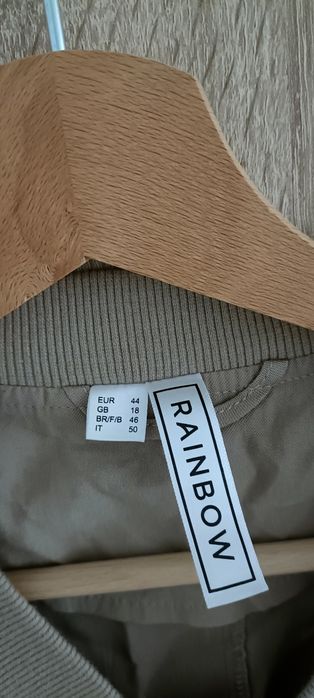 Bomberka przedłużana ciemny beż 44