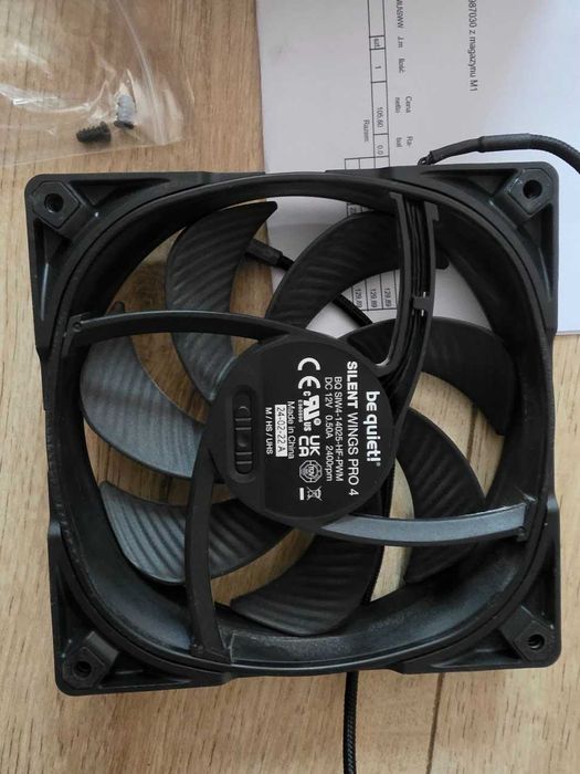 Wentylator BE QUIET! Silent Wings Pro 4 PWM BL099