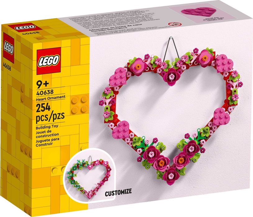 LEGO Exclusive Ozdoba w kształcie serca (40638)