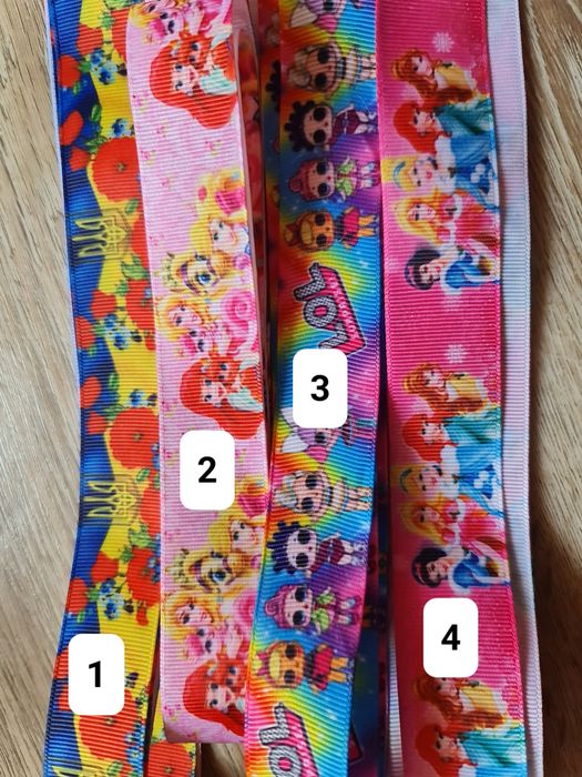 Репсова стрічка з малюнком, репсовая ленточка