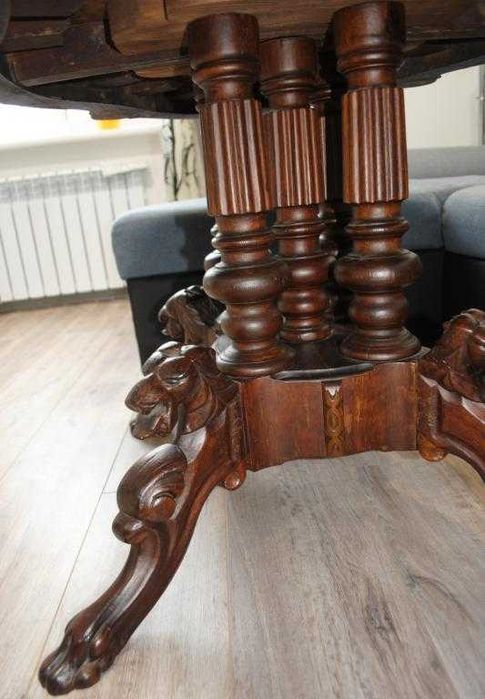 Стол антикварный (реставрация). Стіл 19ст у відмінному стані 114*79 см