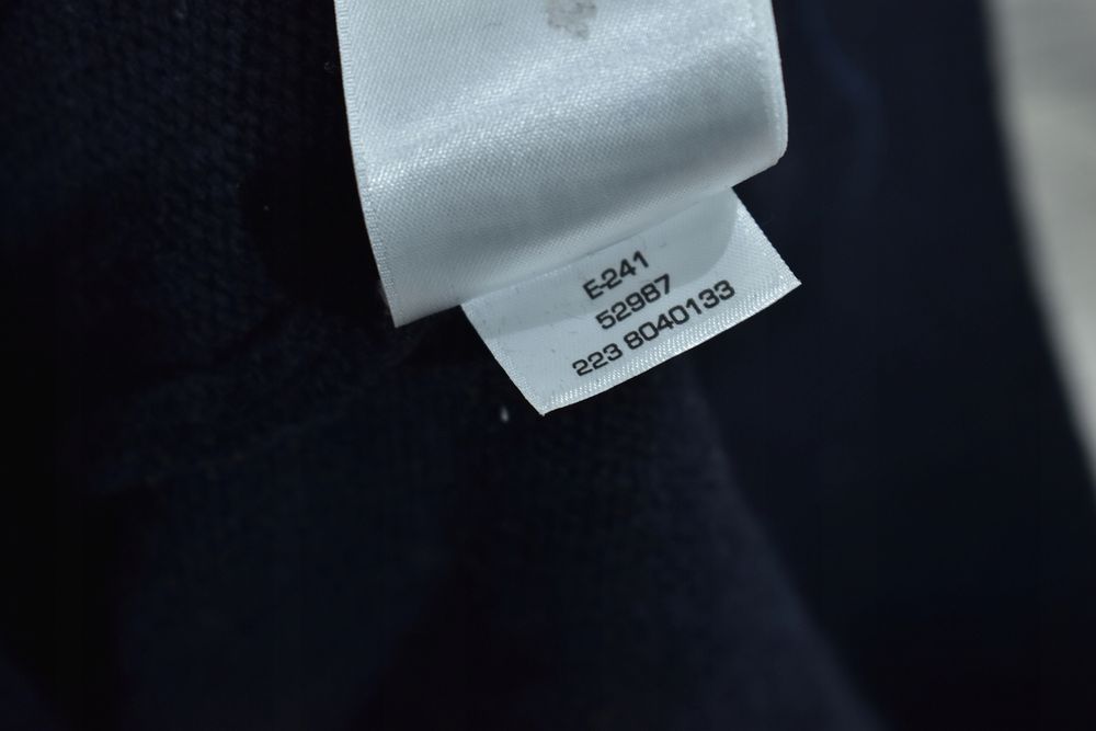 Gant Granatowy Sweter Męski Z Golfem Bawełna Wełna M