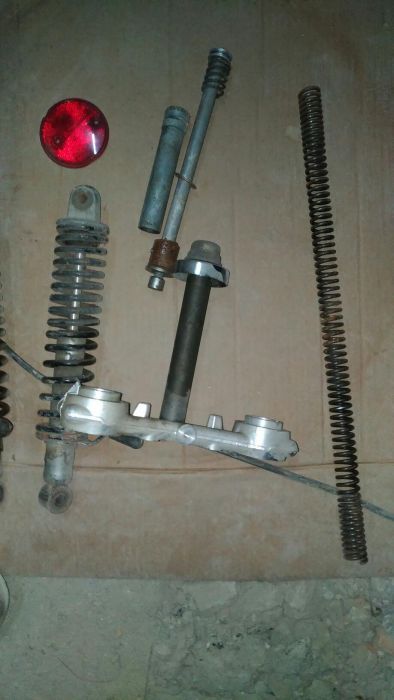 Suspensão mota bmw