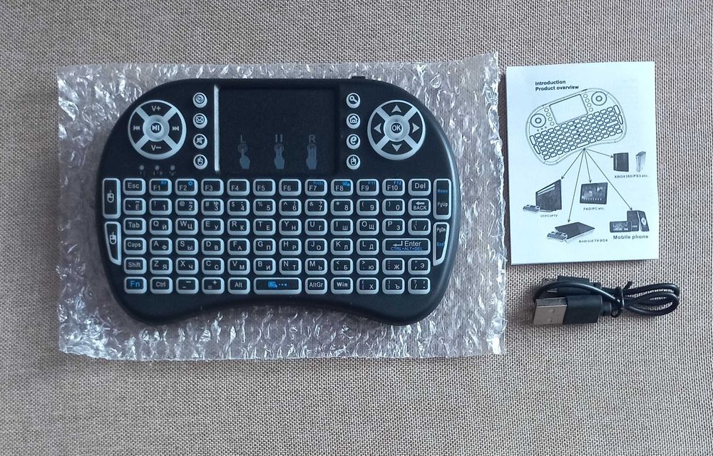 беспроводная клавиатура для Android TV Box PC, пк, ноутбука