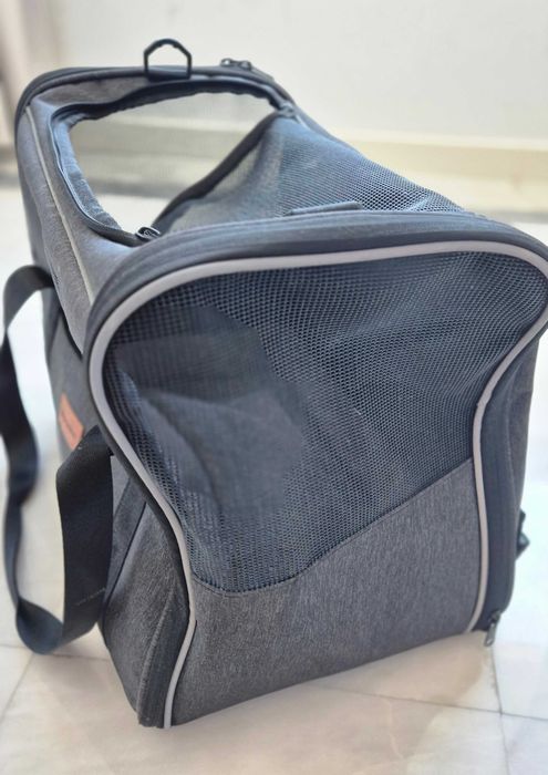 Bolsa de Transporte Respirável para Cães e Gatos