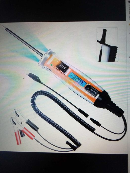 caneta de teste de circuito automovel com 3 funçoes