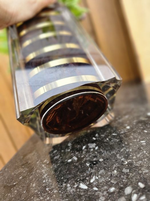 Designerski wazon z tworzywa art deco #1141 Stylowy Węgrów