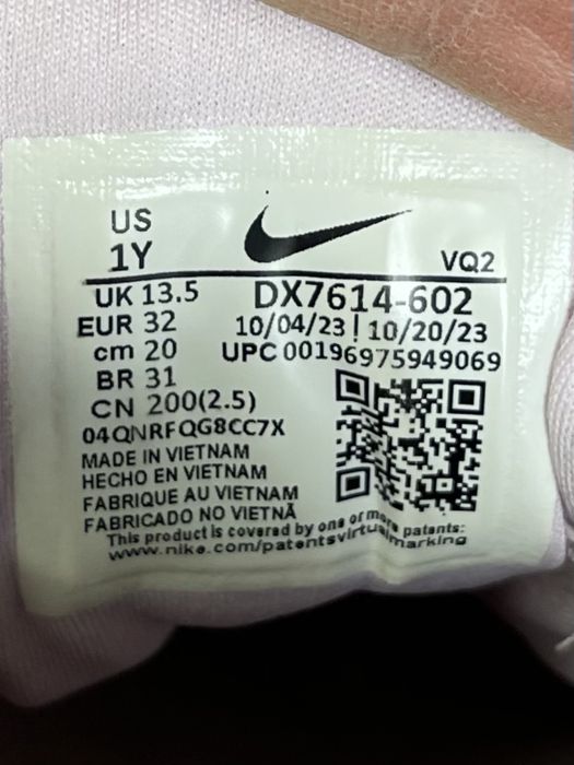 Nike Star Runner кроссовки 32 размер детские беговые розовые