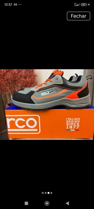 Sapatos de Segurança Sparco Novos Indy R 43