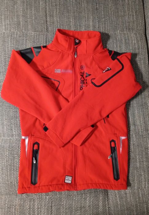 Чоловіча тепла куртка софтшелл Geographical Norway Softshell. Розмір М