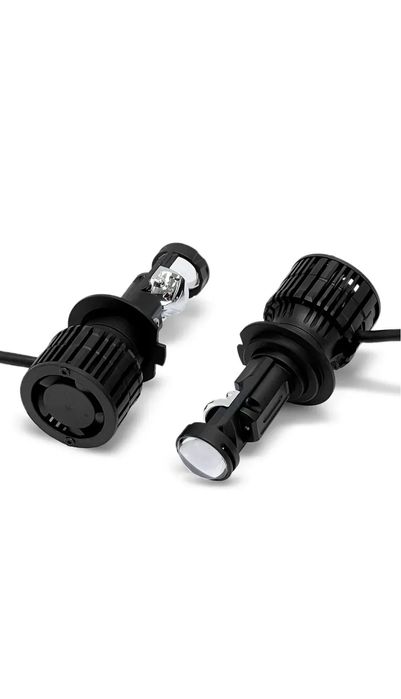 Міні лінзи Led лампы Decker LED GL-01 H7 H11 HB3 55W 6000K 8000Lm CAN