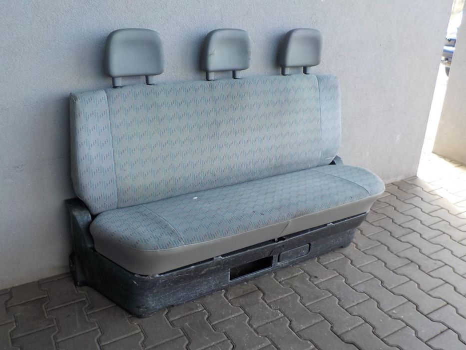 VW T4 DOKA DUBELKABINA FOTEL KANAPA ŁAWKA TYŁ