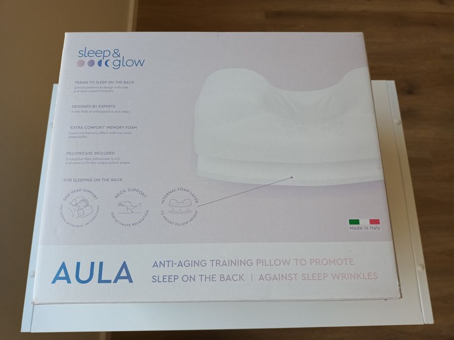 Almofada cervical anti-rugas Sleep&Glow
