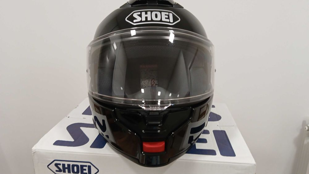 Capacete Shoei Neotec 3 Preto XS + SENA SRL3 (opcional) | Como Novo