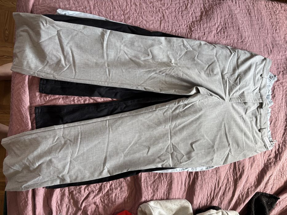 Zestaw paka ubrań zara bershka stradivarius hm