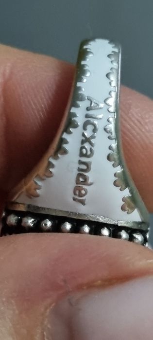 автентична вінтажна каблучка Alexander McQueen
