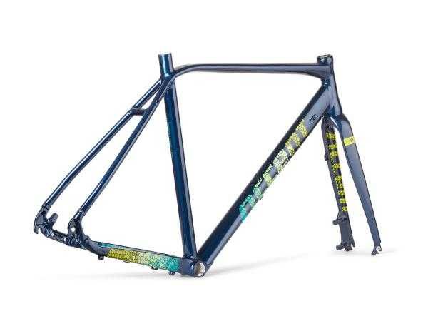 Frameset gravel Accent Furious Blue Pave XS/S/M/L/XL rama widelec ster