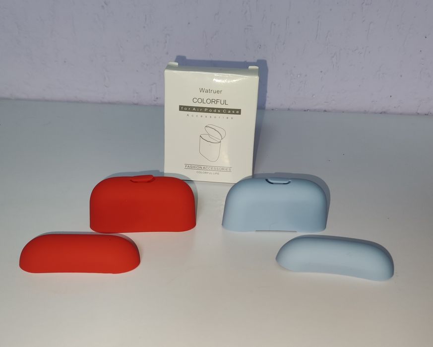 Силиконовый чехол для Air Pods наушников. Watruer.