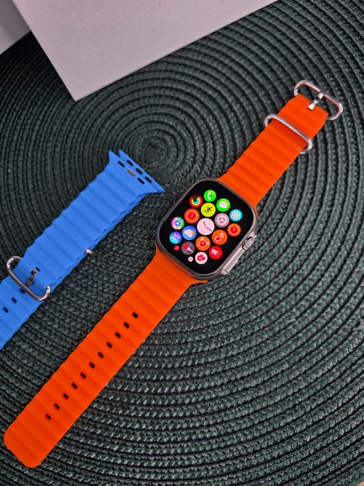 Smartwatch HK Ultra2 Max – AMOLED , połączenia, sport, zdrowie, NOWY