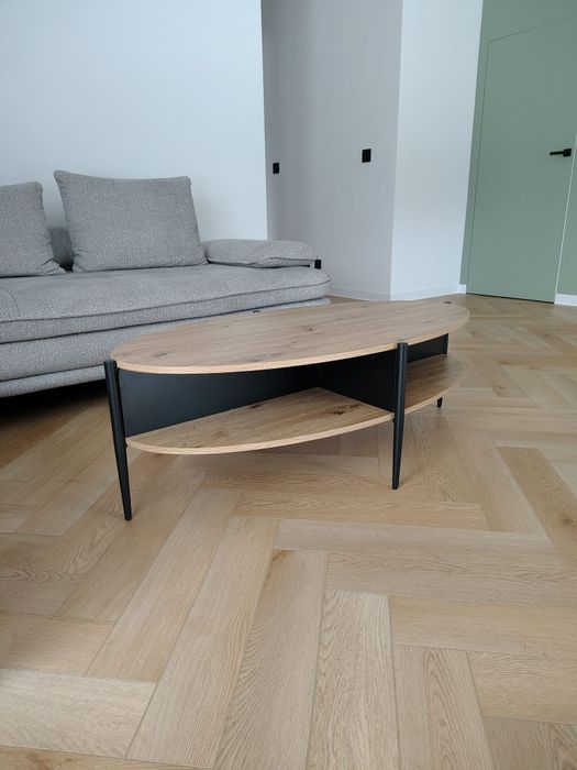 Stolik kawowy mdf plus metal