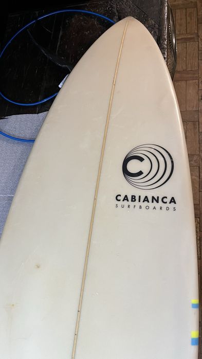 Prancha de Surf Cabianca 5'11" Assinada (Ex-Pro Campeã Jacqueline Silva)