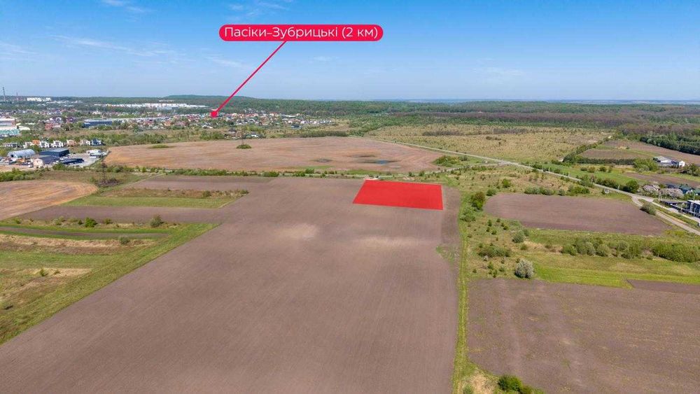 Ділянка сільськогосподарського призначення в с. Кротошин,  Львівська область. Комунікації поруч,