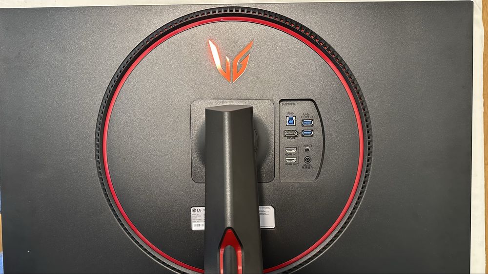 Monitor LG UltraGear Nano IPS 165hz com OC de 180hz Usado Como Novo