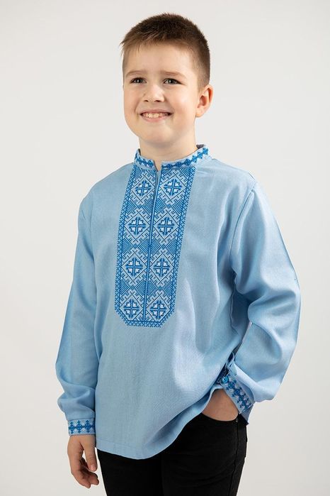 Лляні вишиванки для хлопчиків