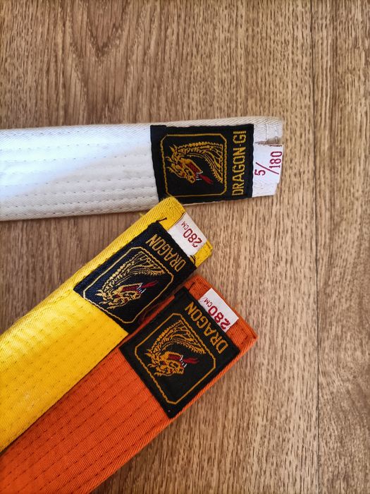 Cintos de karaté dragon