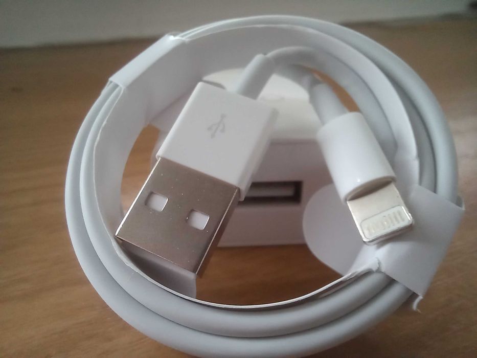 Ładowarka USB 2A+kabel do iPhone