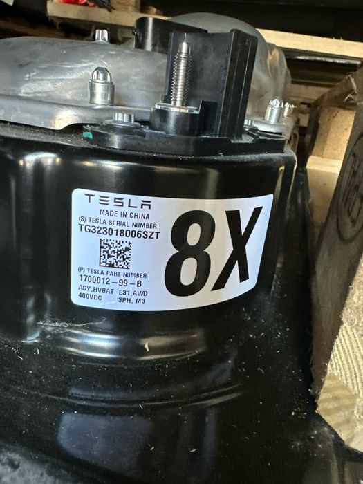 Bateria Tesli Model 3 / model Y  Long Range z rocznika 2023- 78KWH - 82KWH - 2022 rok