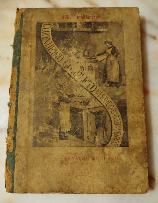 Raro Livro de Culinária - Ano de 1898