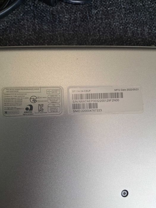 Laptop ACER N20H2