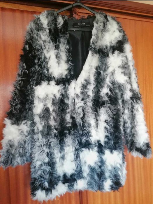 Casaco pêlo ZARA