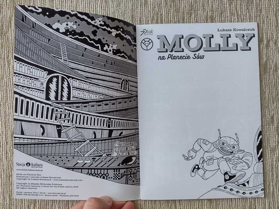 Molly na Planecie Sów Łukasz Kowalczuk
