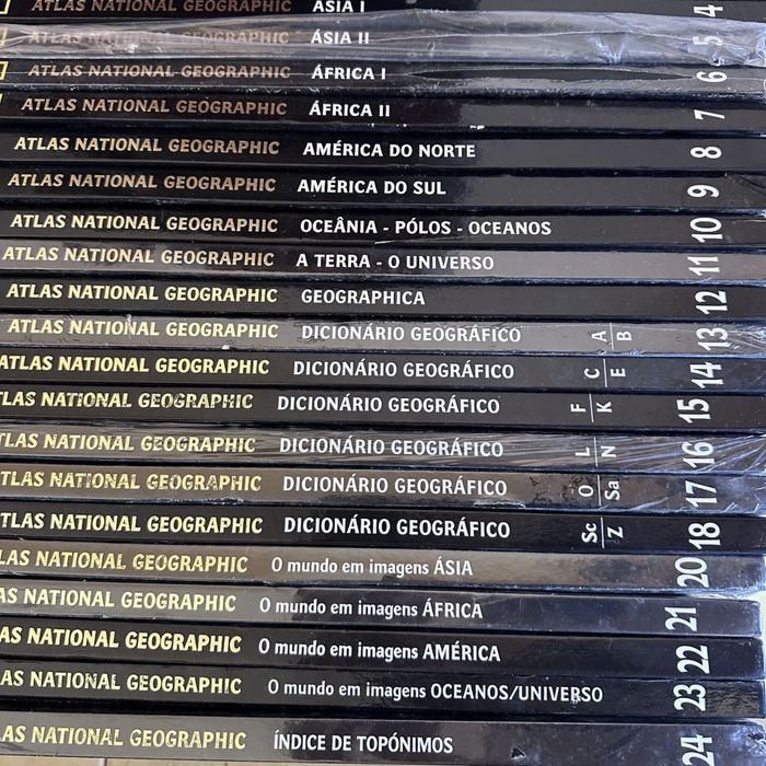 Vendo coleção Atlas National Geographic