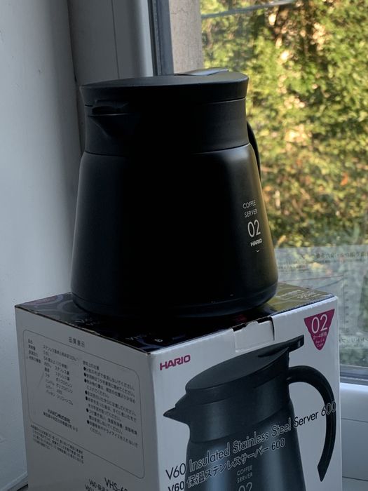 Термос сервер Hario V60 steel server термос