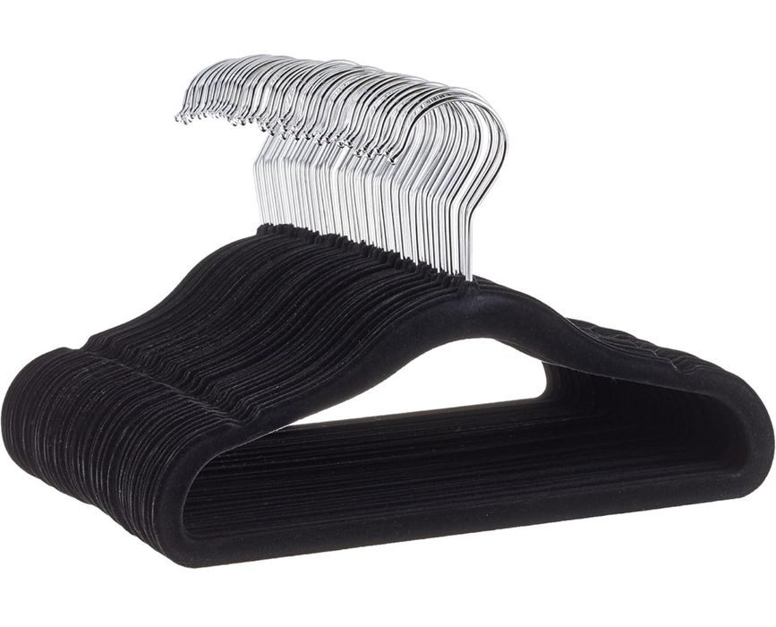 Pack de 50 cabides de veludo de criança