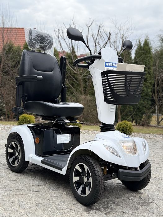NOWY skuter inwalidzki wózek elektryczny Vermeiren Carpo 4 nowe akumul