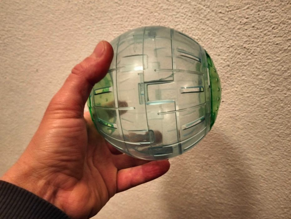 Pequena casa de madeira para um hamster