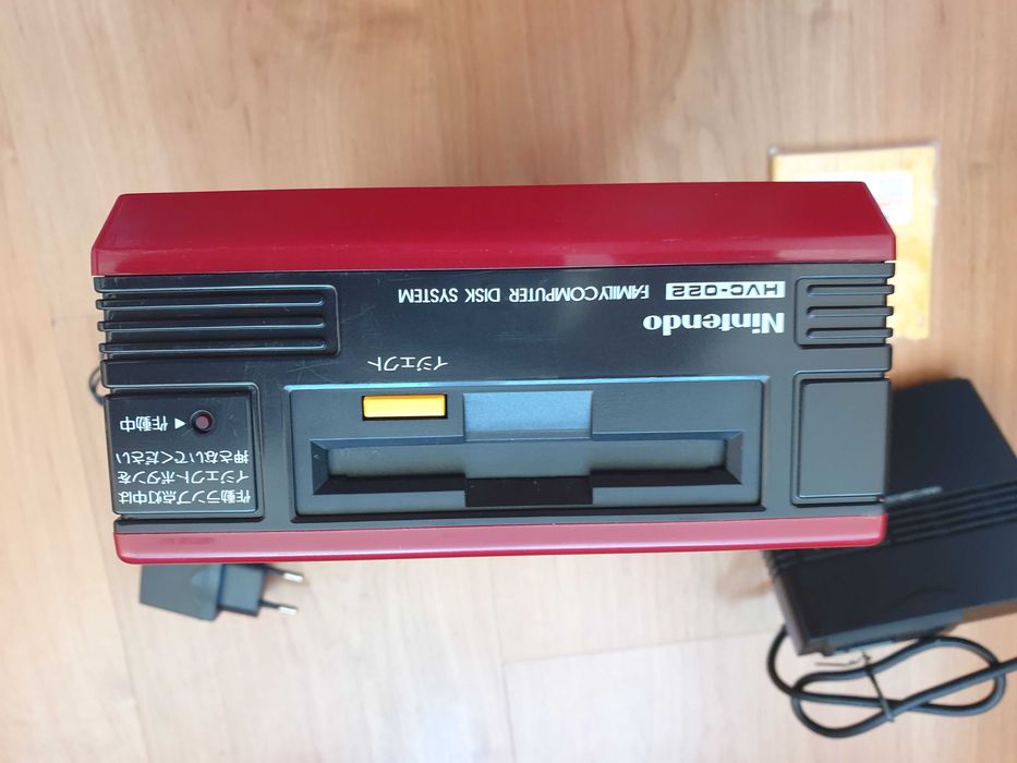 Аддон приставка Famicom disk system + дискета Super Mario 2 частини