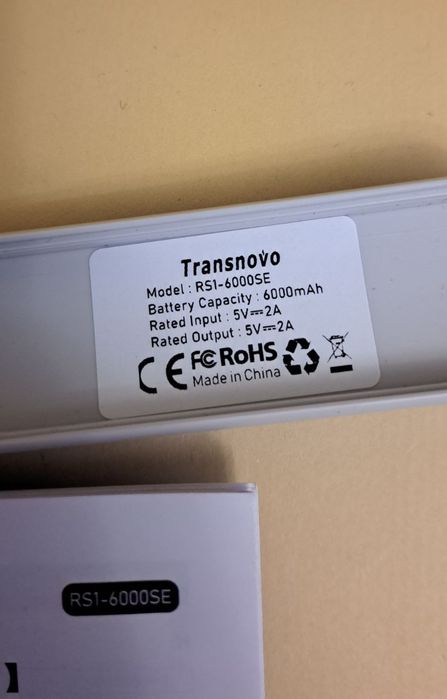 кріплення (Head Strap) бренду Transnovo з акб 6000 mAh для VR Oculus / Meta Quest 2, модель RS1-6000SE